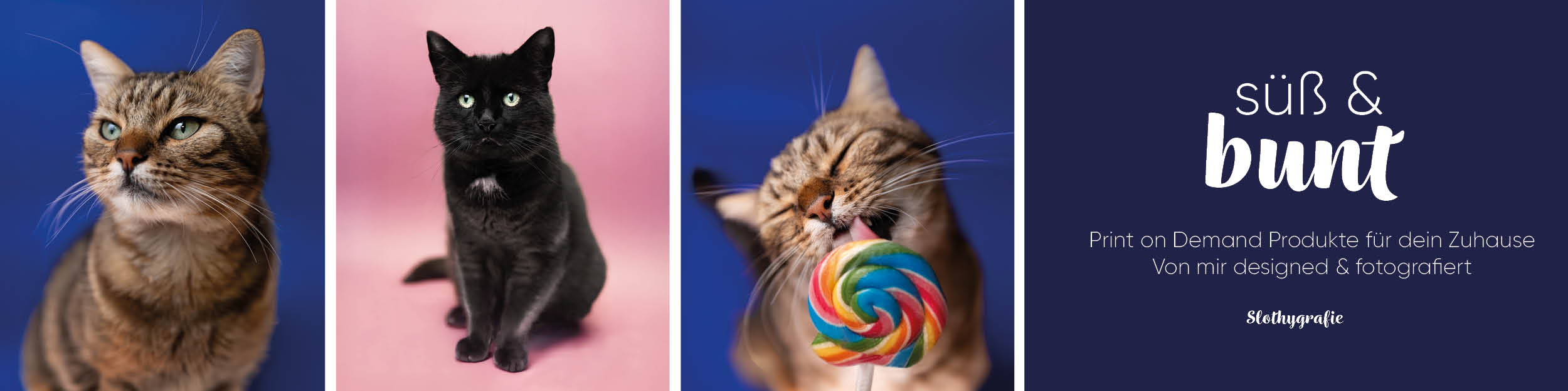 slothygrafie - Mein Print on Demand Shop mit süßen Tiermotiven und individuellen Designs